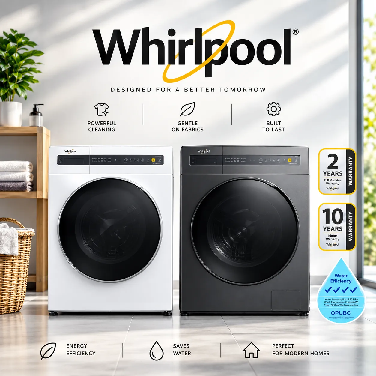 Whirlpool BloomWash & Front Load Washing Machine Repair and Service in India