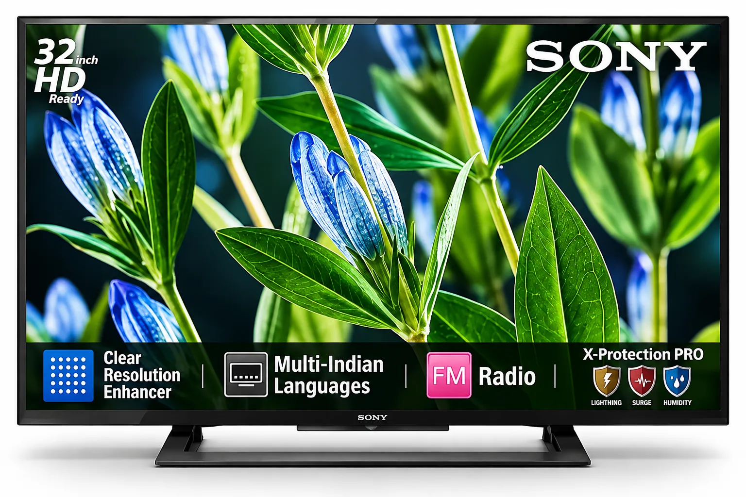 Sony BRAVIA 32 inch HD LED TV with X-Protection PRO and Multi-Indian Languages repair in India